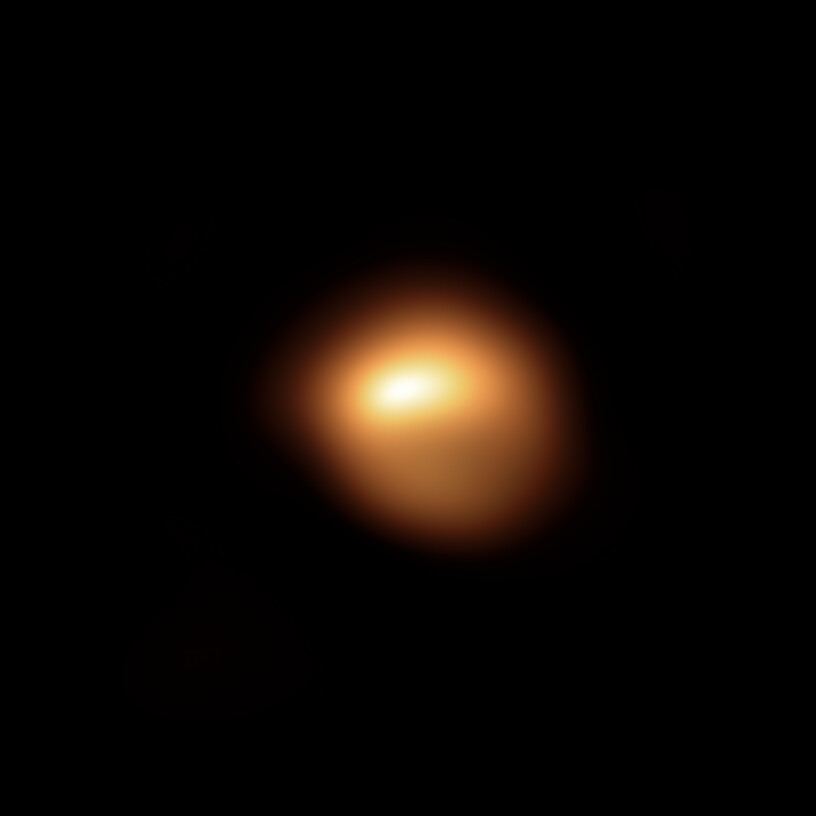 Image of the star Betelgeuse